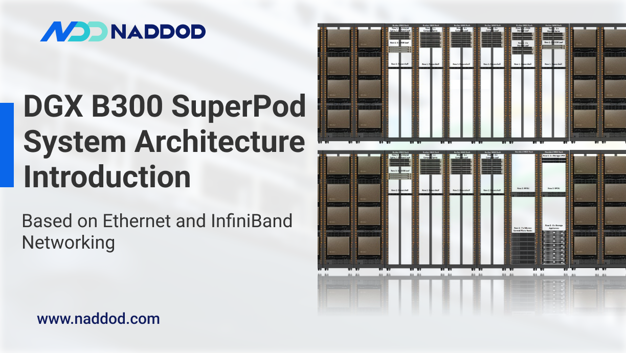 DGX B300 SuperPod System Architecture Introduction: Based on Ethernet and InfiniBand Networking DGX B300 SuperPod System Architecture Introduction: Based on Ethernet and InfiniBand Networking
