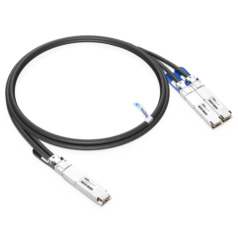 1.6T OSFP224 to 2x800G OSFP224 XDR 分支无源铜缆DAC