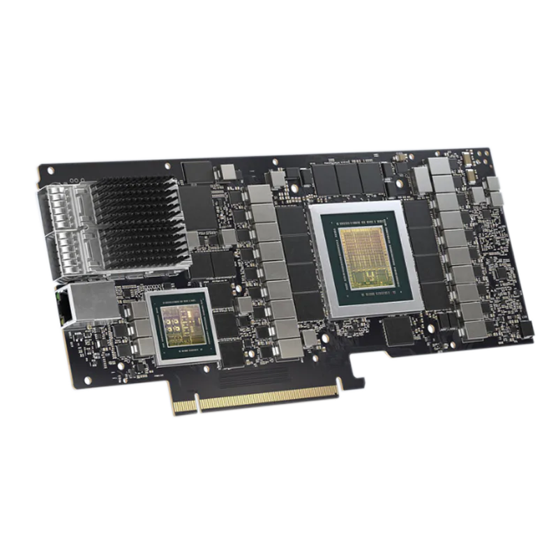 NVIDIA B3140H BlueField-3 SuperNIC, E-series HHHL, 400GbE (Default Mode)/NDR IB, Single-port QSFP112, PCle Gen5.0 x16, 8Arm Cores, 16GB Onboard DDR, Integrated BMC, Crypto Disabled