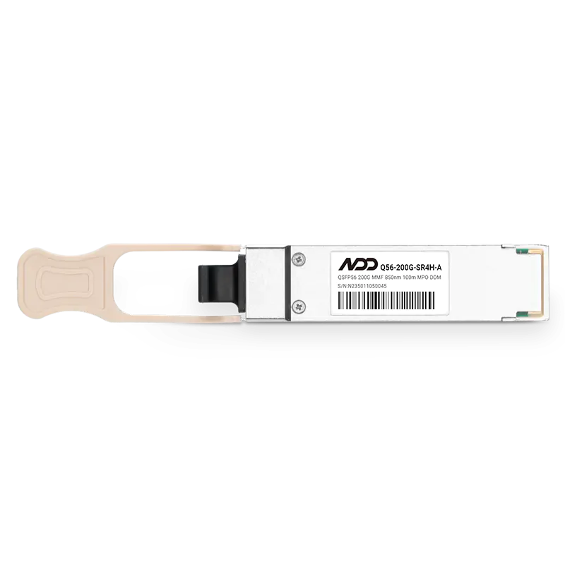 200GBASE-SR4 QSFP56 850nm 100m APC MMF InfiniBand HDR Module for Mellanox