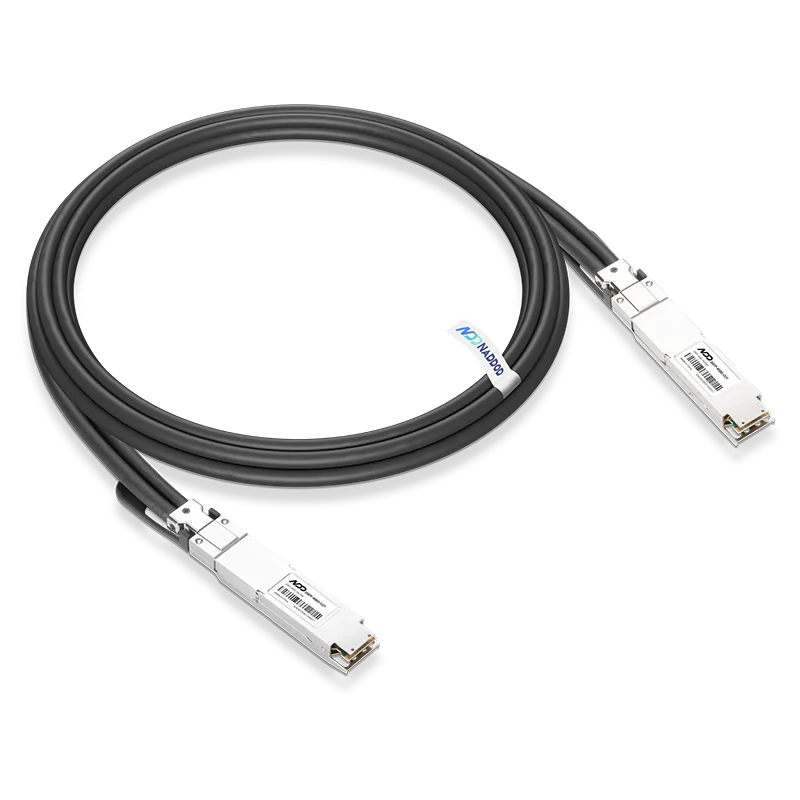1m (3ft) 400G OSFP DAC Passive Direct Attach Copper Twinax Cable (Finned Top) for Cisco