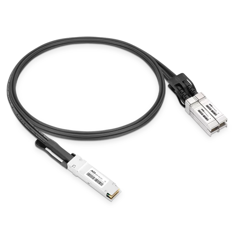 HPE H3C JG326A Compatible 1m (3ft) 40G QSFP+ Passive Direct Attach Copper Twinax Cable 30AWG