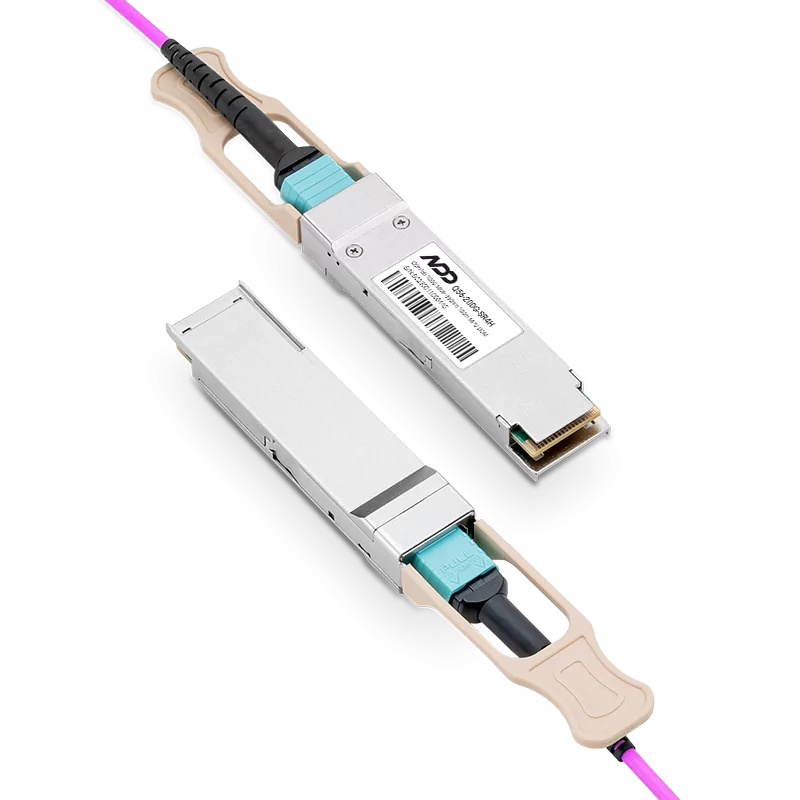 200GBASE-SR4 QSFP56 850nm 100m UPC MMF InfiniBand HDR Module for Mellanox