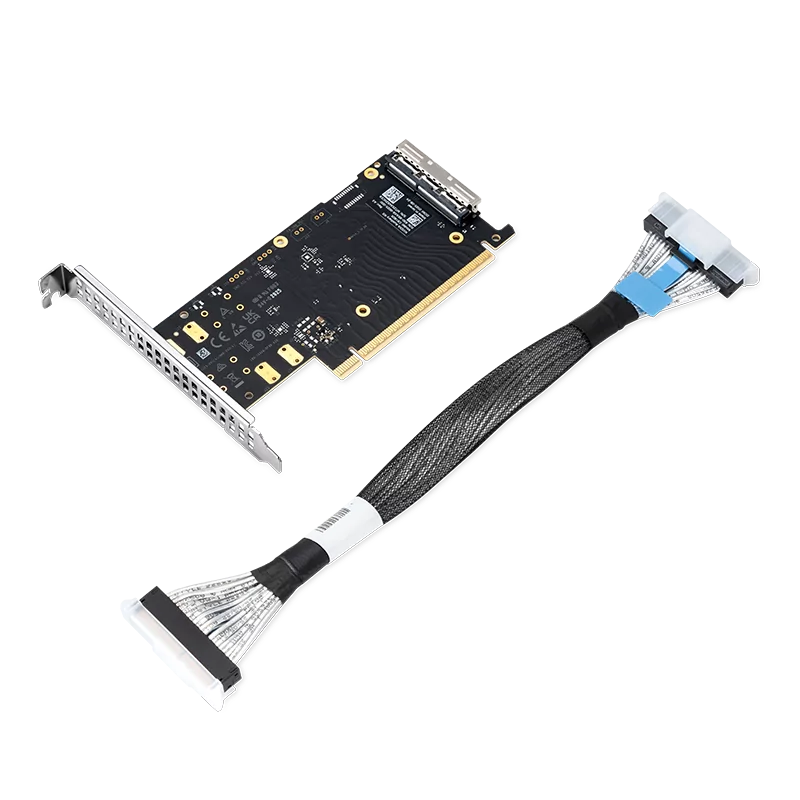 NVIDIA/Mellanox C8180X (930-9XAX6-0025-000) PCIe Auxiliary Kit for ConnectX-8 SuperNICs