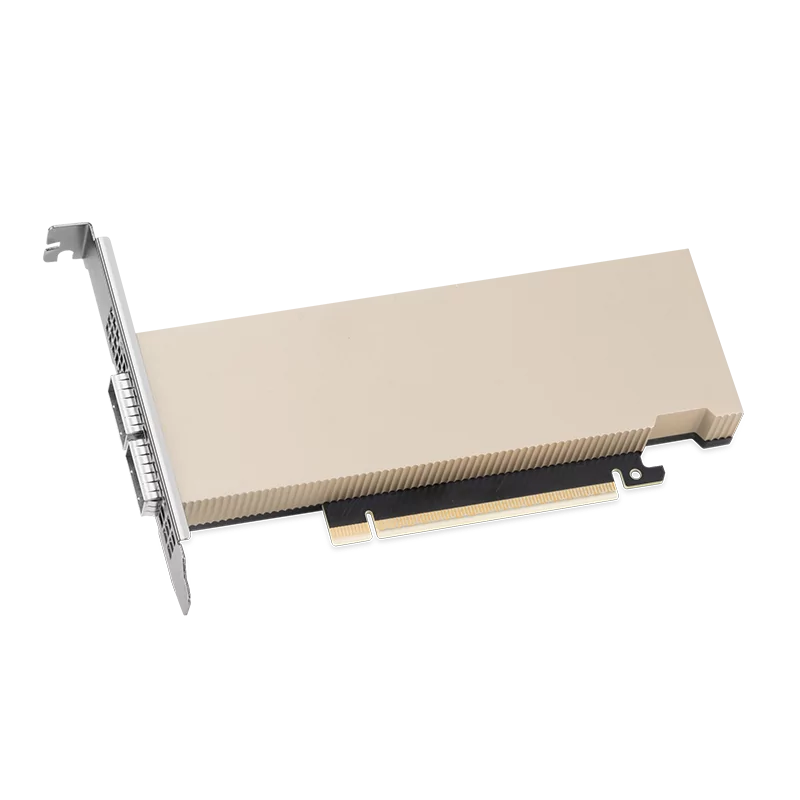 NVIDIA/Mellanox C8240 (900-9X81Q-00CN-ST0) ConnectX-8 InfiniBand & Ethernet SuperNIC, SocketDirect NDR, Dual-port QSFP112, PCIe 6.0 x 16, Tall Bracket