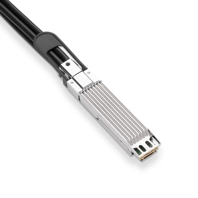 2m (7ft) 400G OSFP to 4X100G QSFP56 Breakout InfiniBand HDR Passive Direct Attach Copper for Mellanox