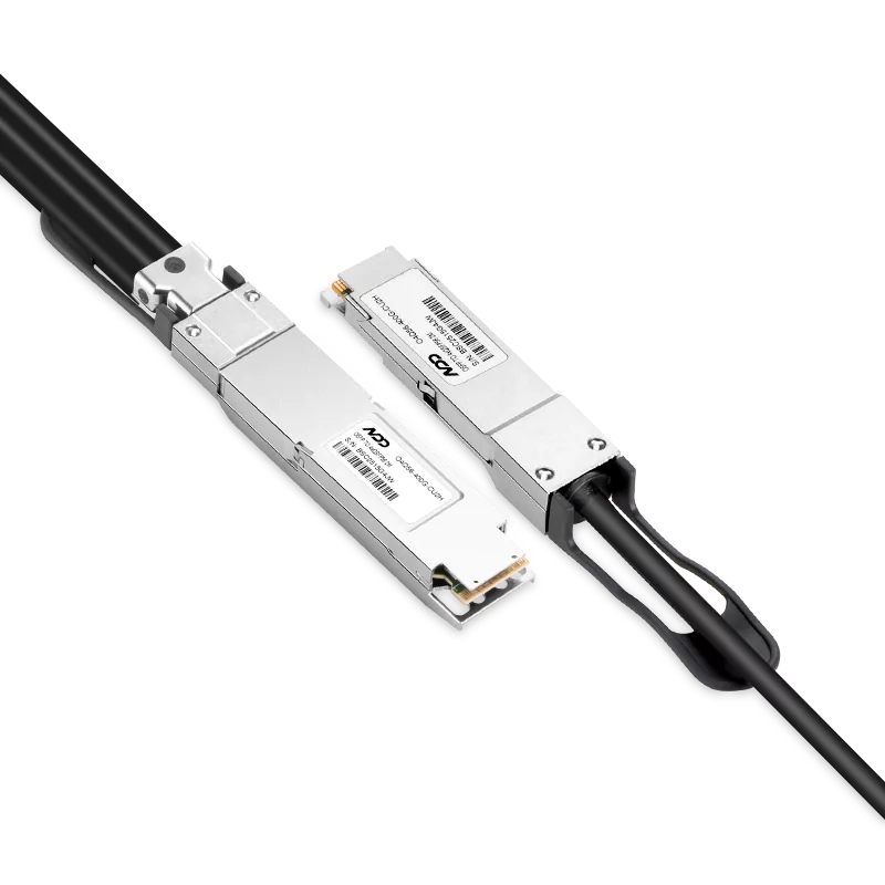 2m (7ft) 400G OSFP to 4X100G QSFP56 Breakout InfiniBand HDR Passive Direct Attach Copper for Mellanox