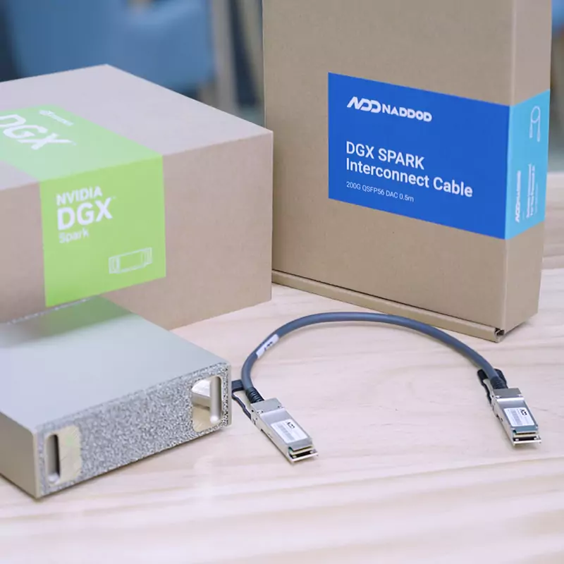 NVIDIA DGX Spark Bundle | Two DGX Spark Units and a Connecting DAC Cable