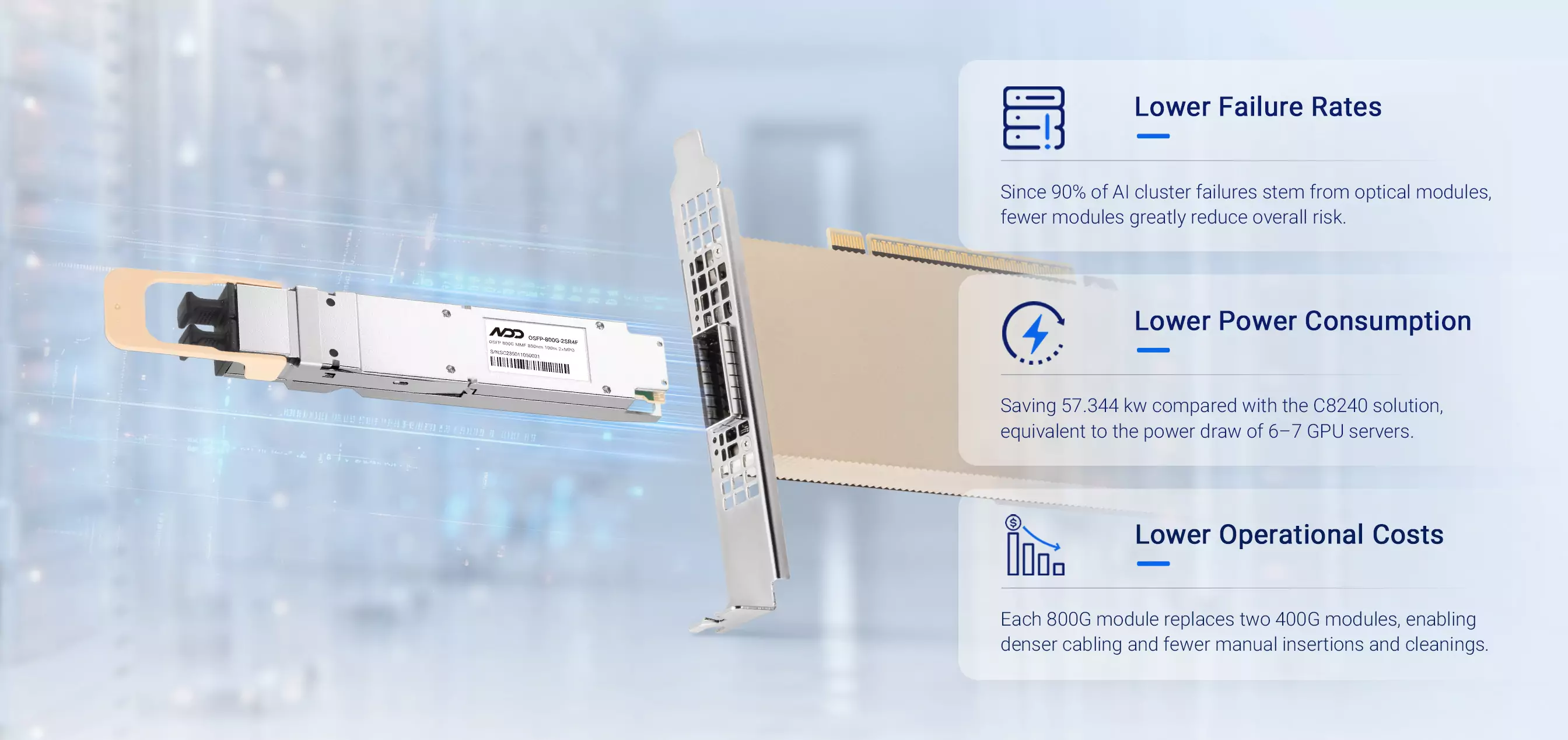 The Cost-Efficient, High-Performance C8180 SuperNIC Solution