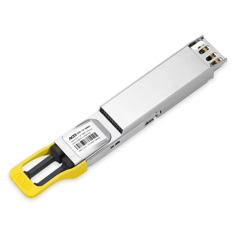 1.6T 2xDR4/DR8 OSFP224 MMS4A00-XM PAM4 1310nm 500m InfiniBand XDR Silicon Photonics Transceiver for Mellanox (SMF, Closed Finned Top)