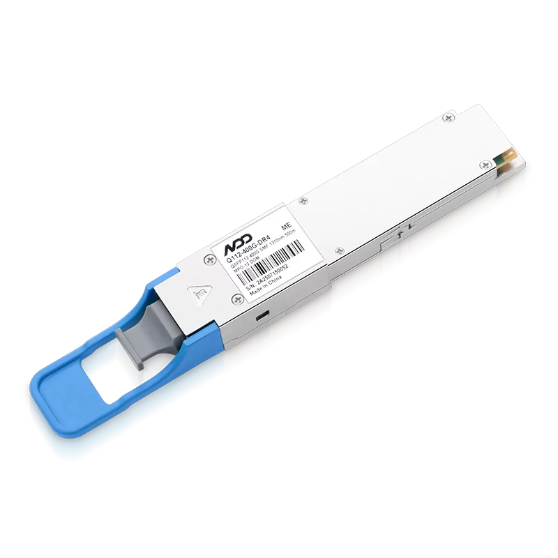 NVIDIA/Mellanox MMS1X00-NS400 Compatible 400GBASE-DR4 QSFP112 PAM4 1310nm 500m MTP/MPO-12 APC SMF Optical Transceiver Module