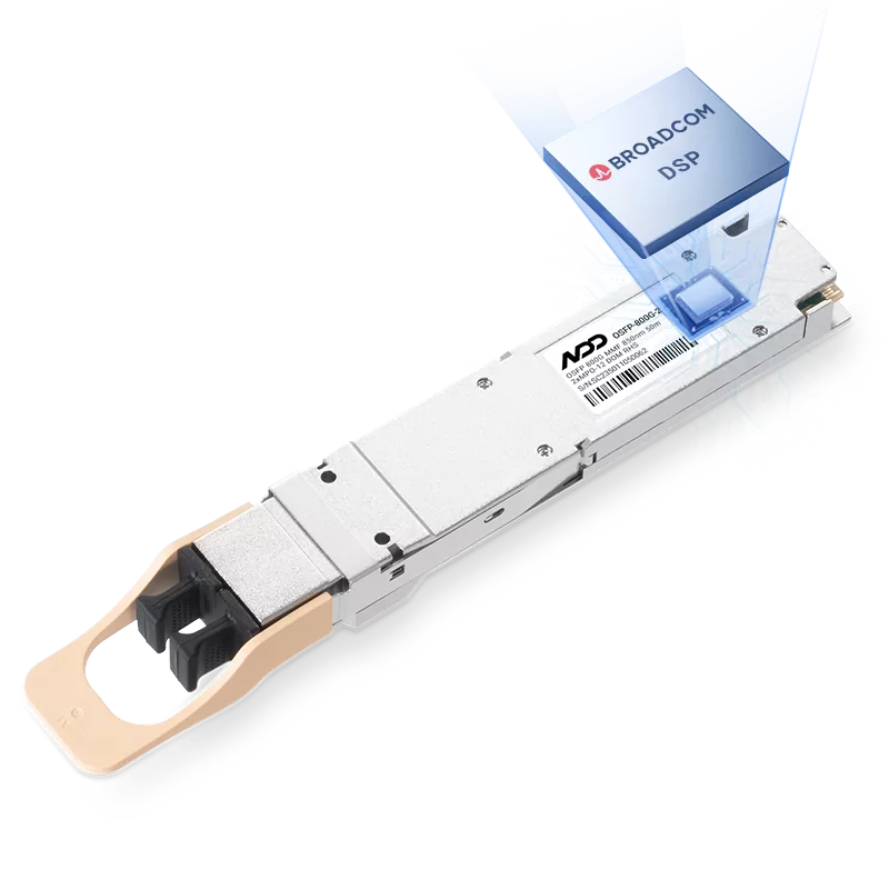 800G OSFP SR8 50m MMF Module for NVIDIA/Mellanox (Flat Top)