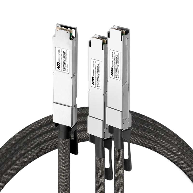 2.5m (8.2ft) 1.6T OSFP224 to 2x800G OSFP224 MCA7K10-X02A Breakout InfiniBand XDR Active Copper Cable for NVIDIA/Mellanox