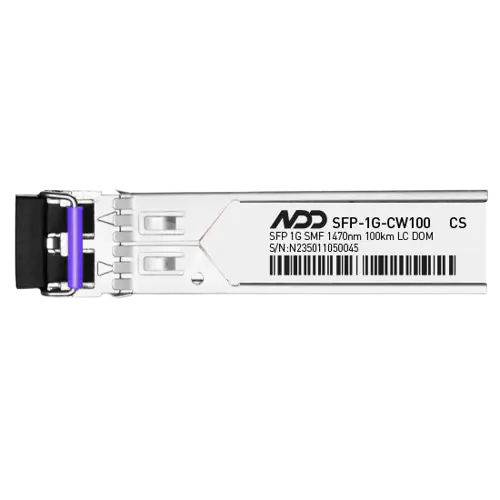 1000BASE-CW100 SFP 1470~1610nm 100km SMF Module for Generic