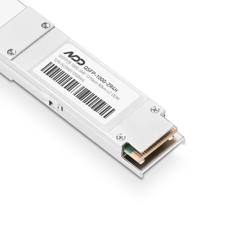 100GBASE-ZR4H QSFP28 1310nm 80km (FEC) SMF InfiniBand EDR Module for Juniper