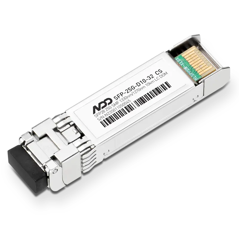 25GBASE-D10-32 SFP28 TX-1330nm/RX-1270nm 10km SMF Module for Cisco