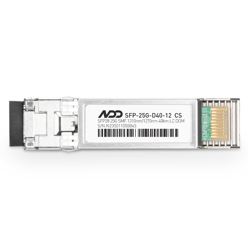 25GBASE-D40-81 SFP28 TX-1289nm/RX-1314nm 40km SMF Module