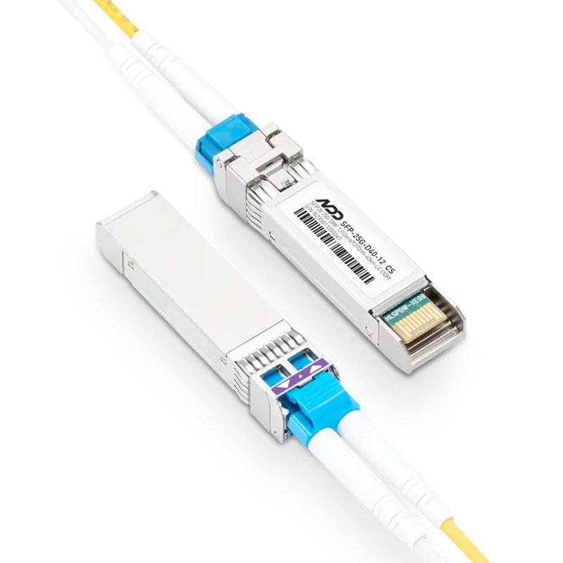 25GBASE-D40-81 SFP28 TX-1289nm/RX-1314nm 40km SMF Module