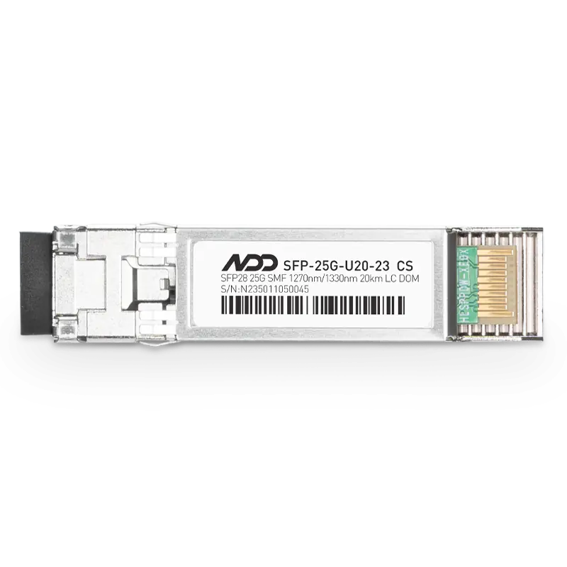 25GBASE-U20-23 SFP28 TX-1270nm/RX-1330nm 20km SMF Module for Cisco