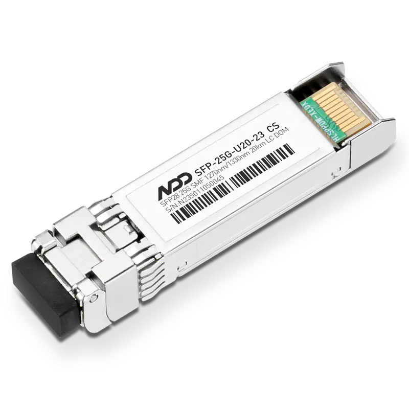25GBASE-U20-23 SFP28 TX-1270nm/RX-1330nm 20km SMF Module for Cisco