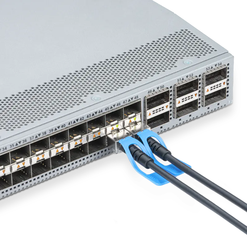 0.5m (1.6ft) 25G SFP28 Passive Direct Attach Copper Twinax Cable for Mellanox 30AWG