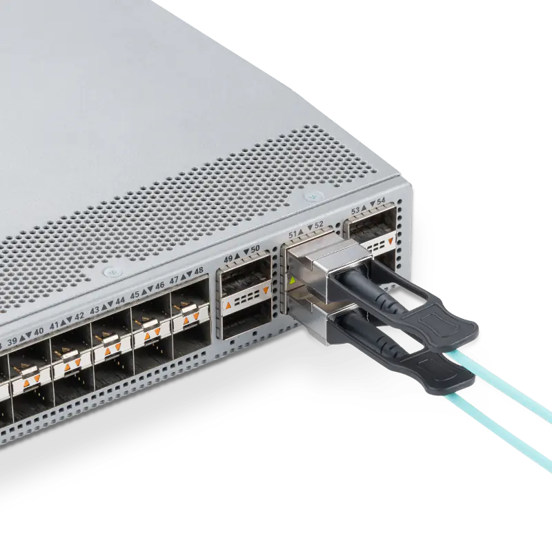 100m (328ft) 56G QSFP+ InfiniBand FDR Active Optical Cable
