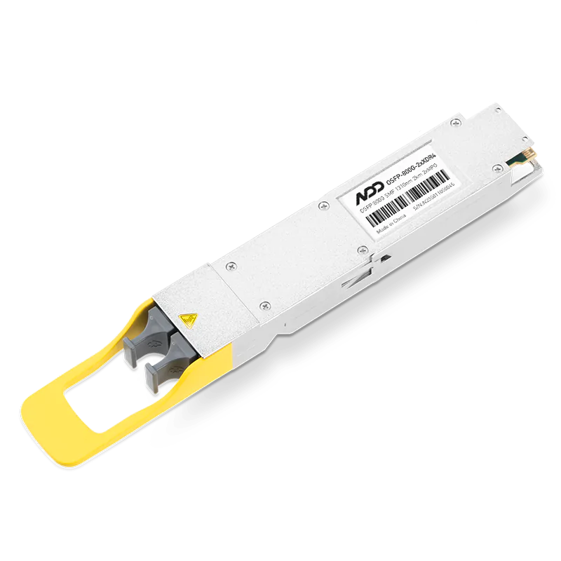 Generic Compatible 800G OSFP 2xXDR4 1310nm 2km PAM4 DDM Dual MPO/MTP-12 SMF Optical Transceiver Module